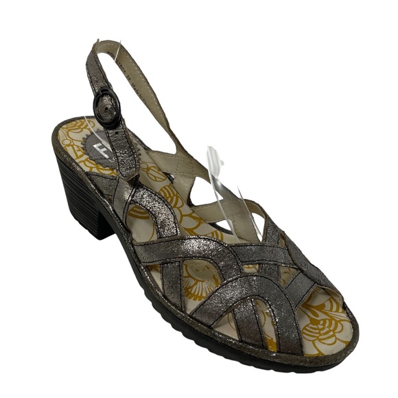 Fly London Open Toe Leather Sandals Size 38 - Picture 2 of 8